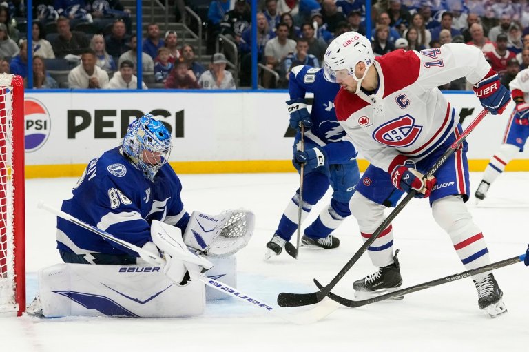 Canadiens and Lightning tied 2-2 after regulation in Game 2 of first-round series | iNFOnews.ca