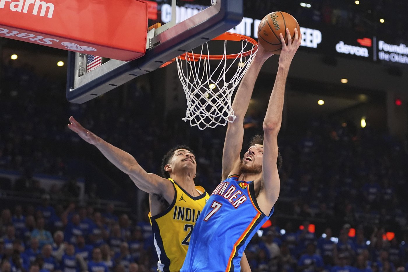 Game 2: Thunder open another big lead and keep control, topping Pacers 123-107 to even NBA Finals | iNFOnews.ca
