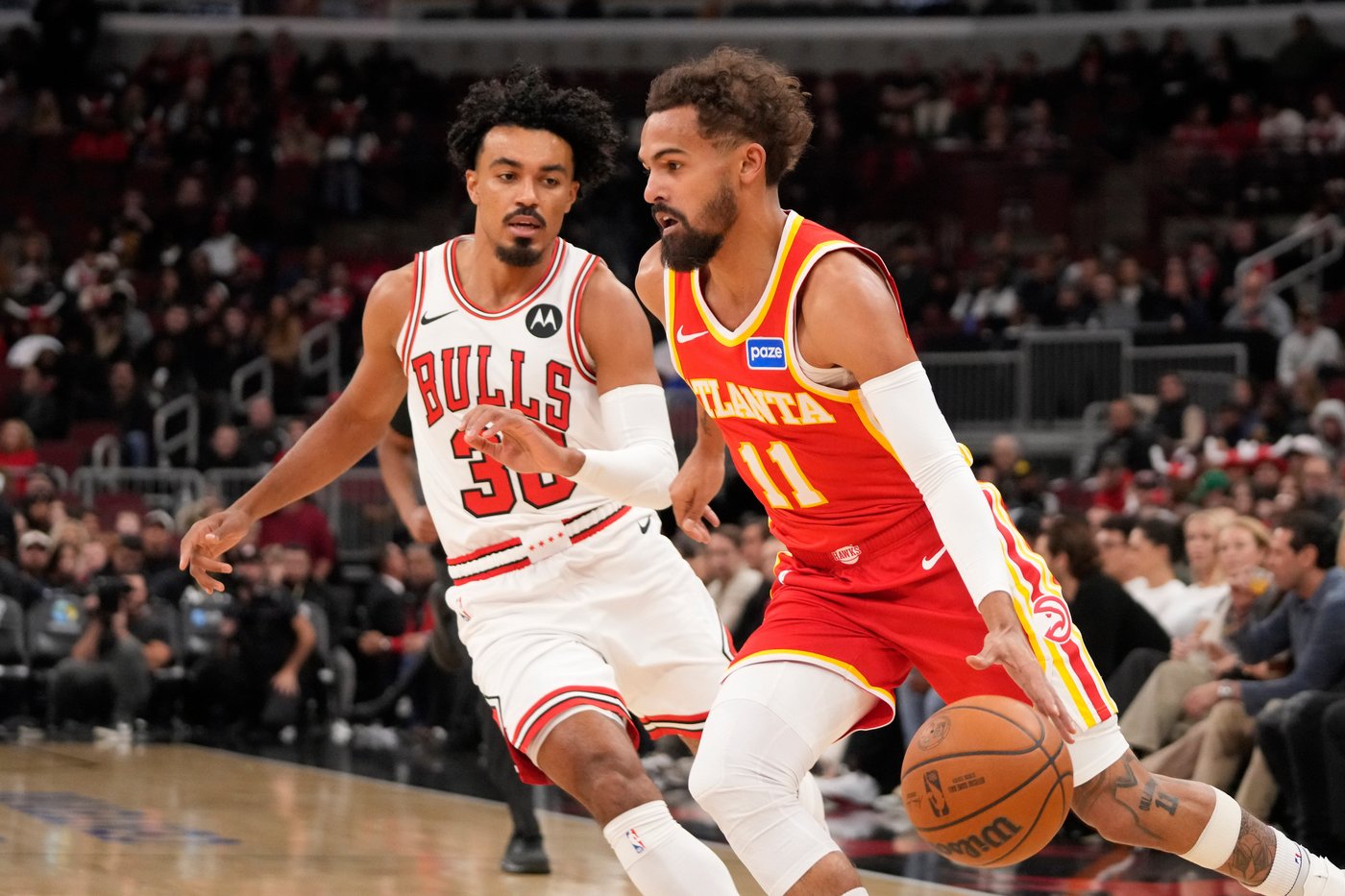 Dosunmu scores 21 points to lead Bulls to 128-123 win over Hawks | iNFOnews.ca