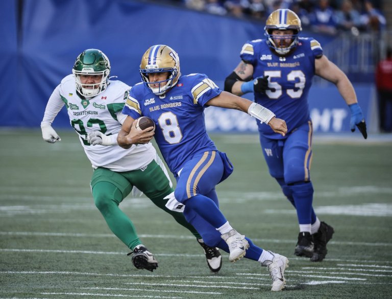 Collaros returns from head injury to lead Bombers against East-leading Ticats | iNFOnews.ca