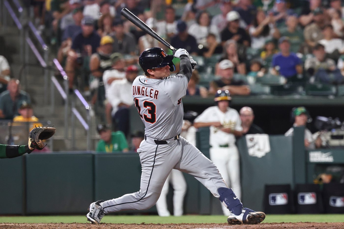 Dillon Dingler's grand slam helps the Tigers beat A's 13-1 in Max Clark's debut | iNFOnews.ca Dillon Dingler's grand slam helps the Tigers beat A's 13-1 in Max Clark's debut | iNFOnews.ca