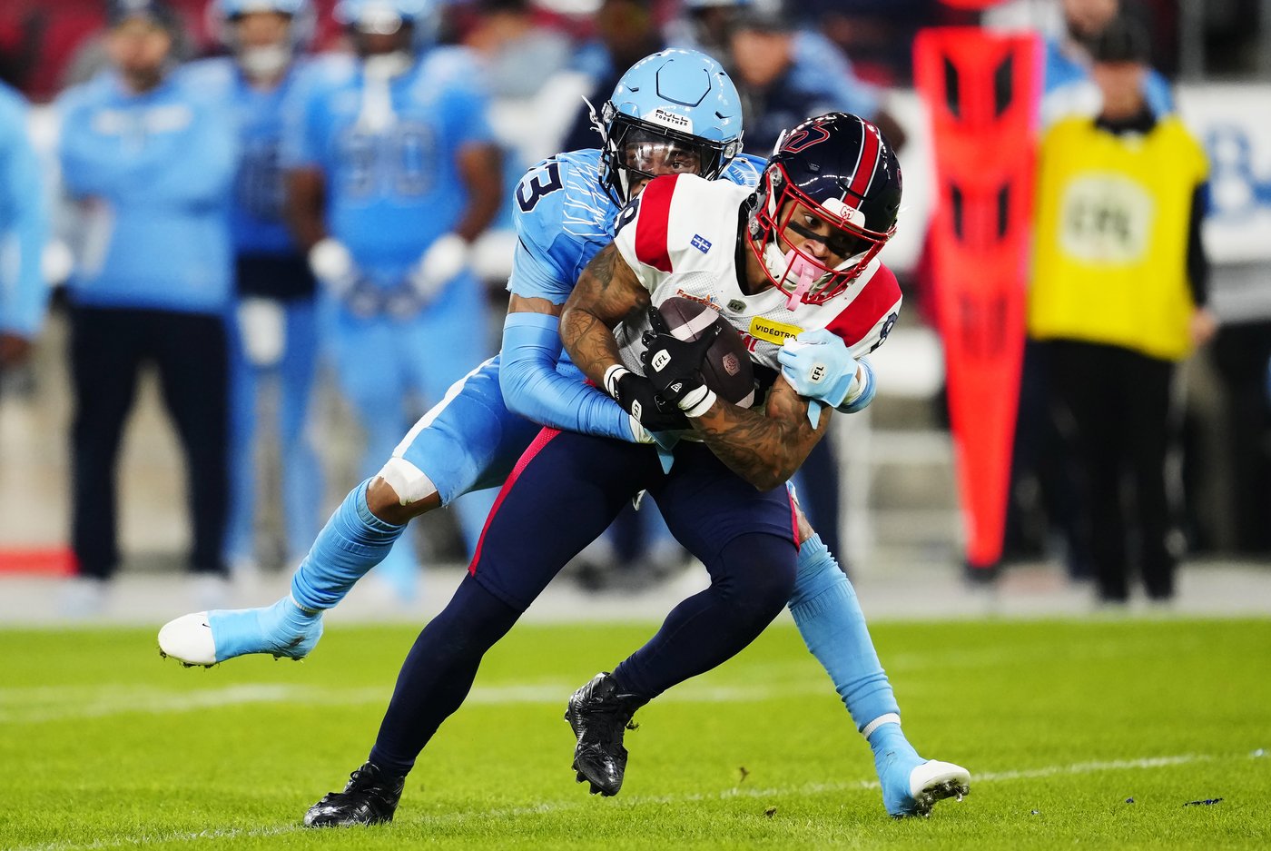 Crum's two first-half touchdowns lead Montreal Alouettes past Toronto Argonauts 33-16 | iNFOnews.ca