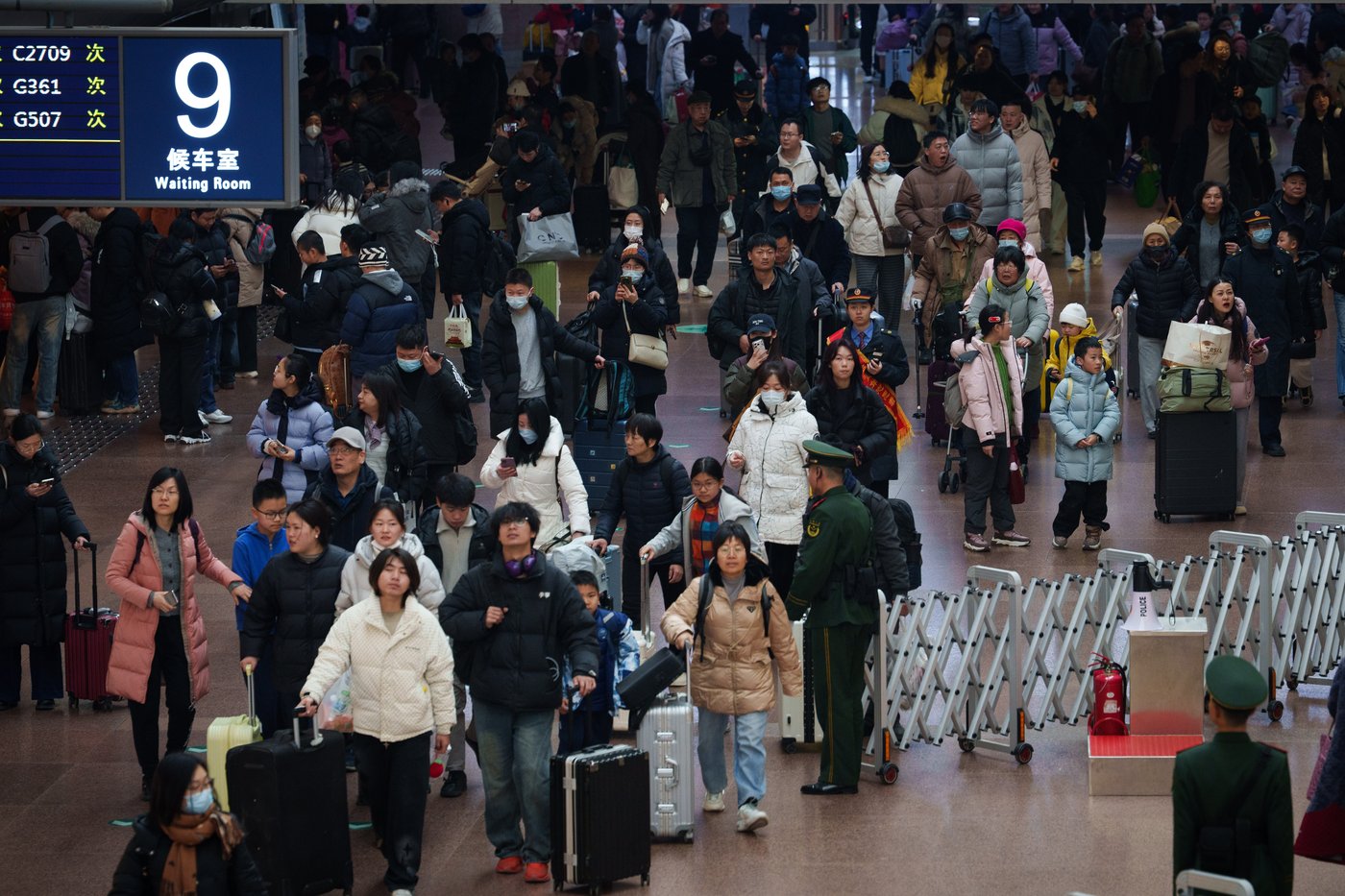 China’s Lunar New Year travel rush begins with record 9.5 billion trips expected | iNFOnews.ca China’s Lunar New Year travel rush begins with record 9.5 billion trips expected | iNFOnews.ca