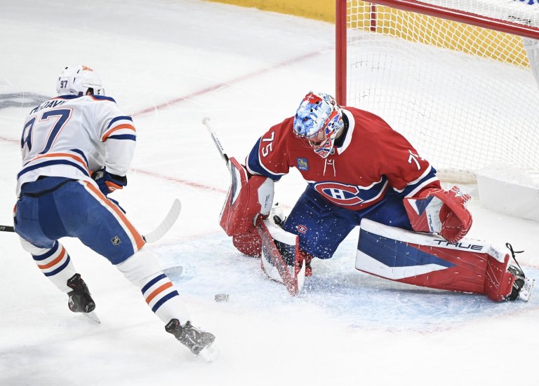 Dobes rebounds for big win as Canadiens hold off McDavid, Oilers | iNFOnews.ca