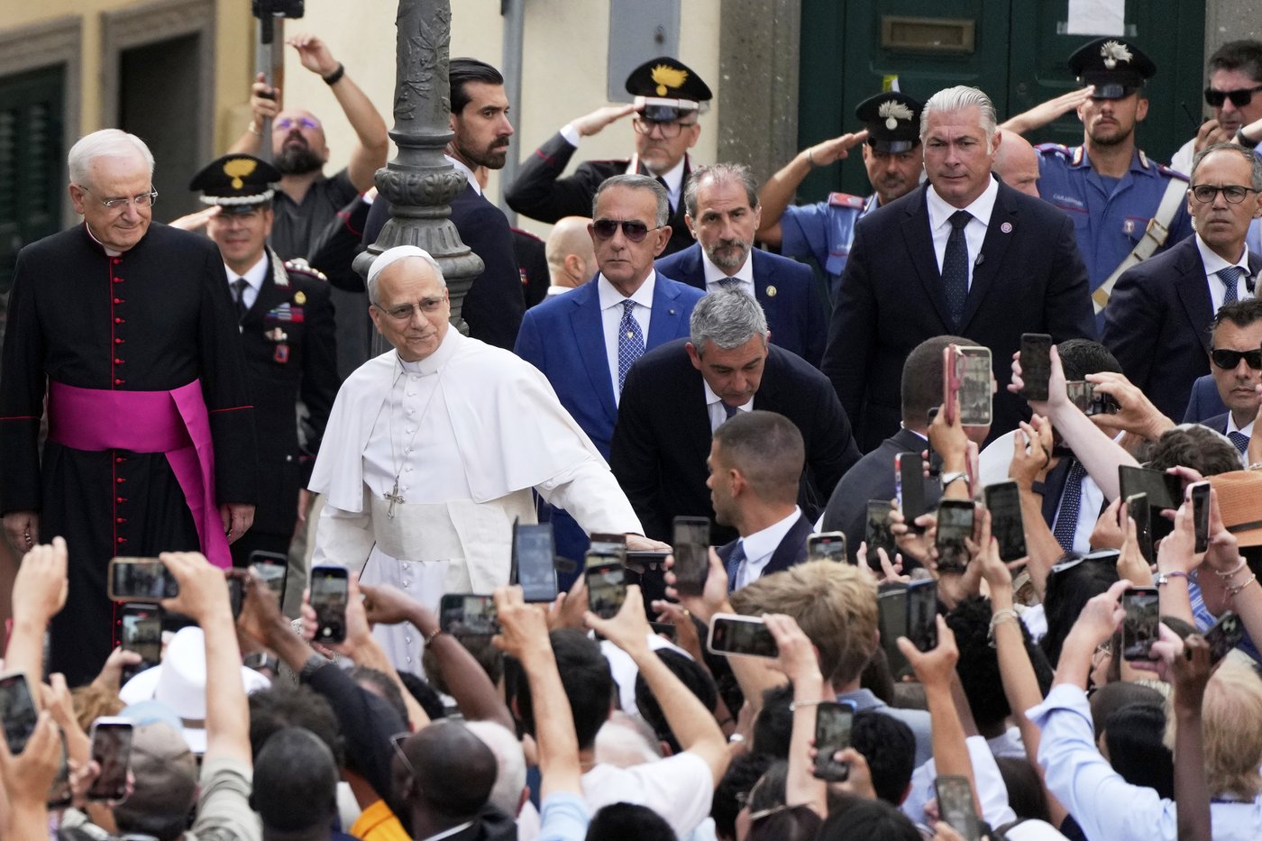 Pope celebrates Mass in parish church with special ties to his Augustinian order | iNFOnews.ca