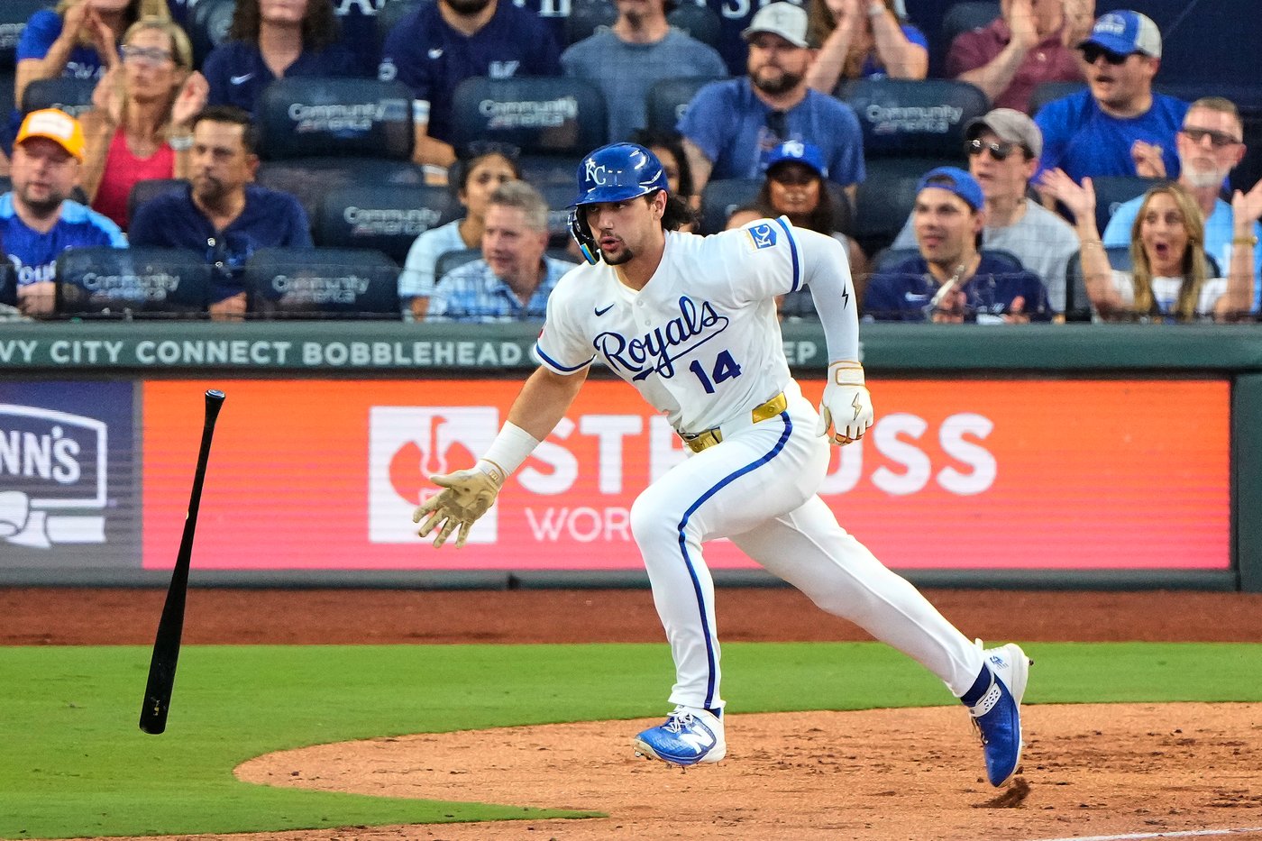 Jensen finishes a single shy of the cycle to help Royals win 7-3 and avoid sweep against Marlins | iNFOnews.ca