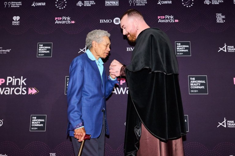 Sam Smith calls Beverly Glenn Copeland 'statesman of queer community' at Pink Awards | iNFOnews.ca