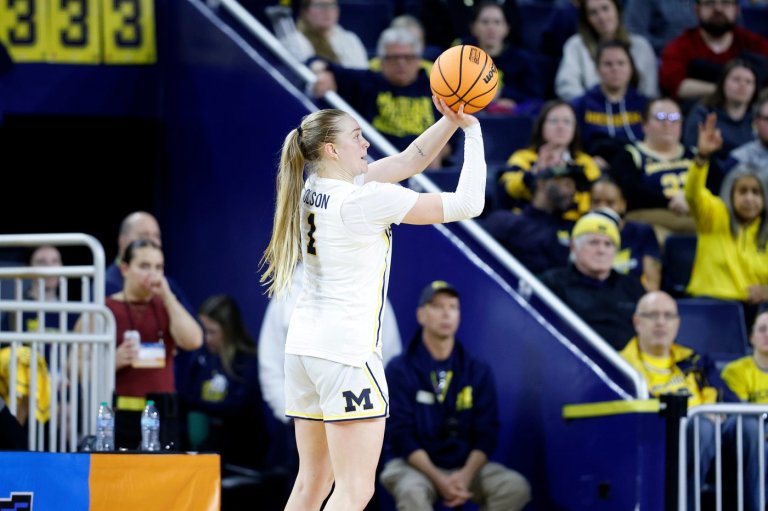 Olivia Olson and Syla Swords shake off slow starts to lead Michigan into the women's Sweet 16 | iNFOnews.ca