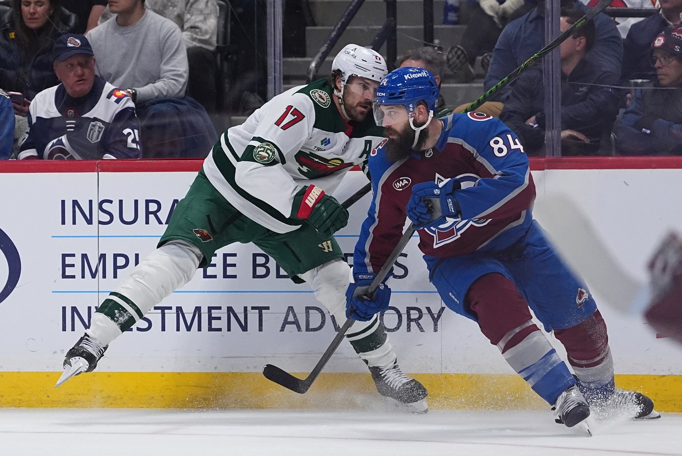 Avalanche depth turns into 14-goal statement as they take 2-0 lead in second-round series over Wild | iNFOnews.ca