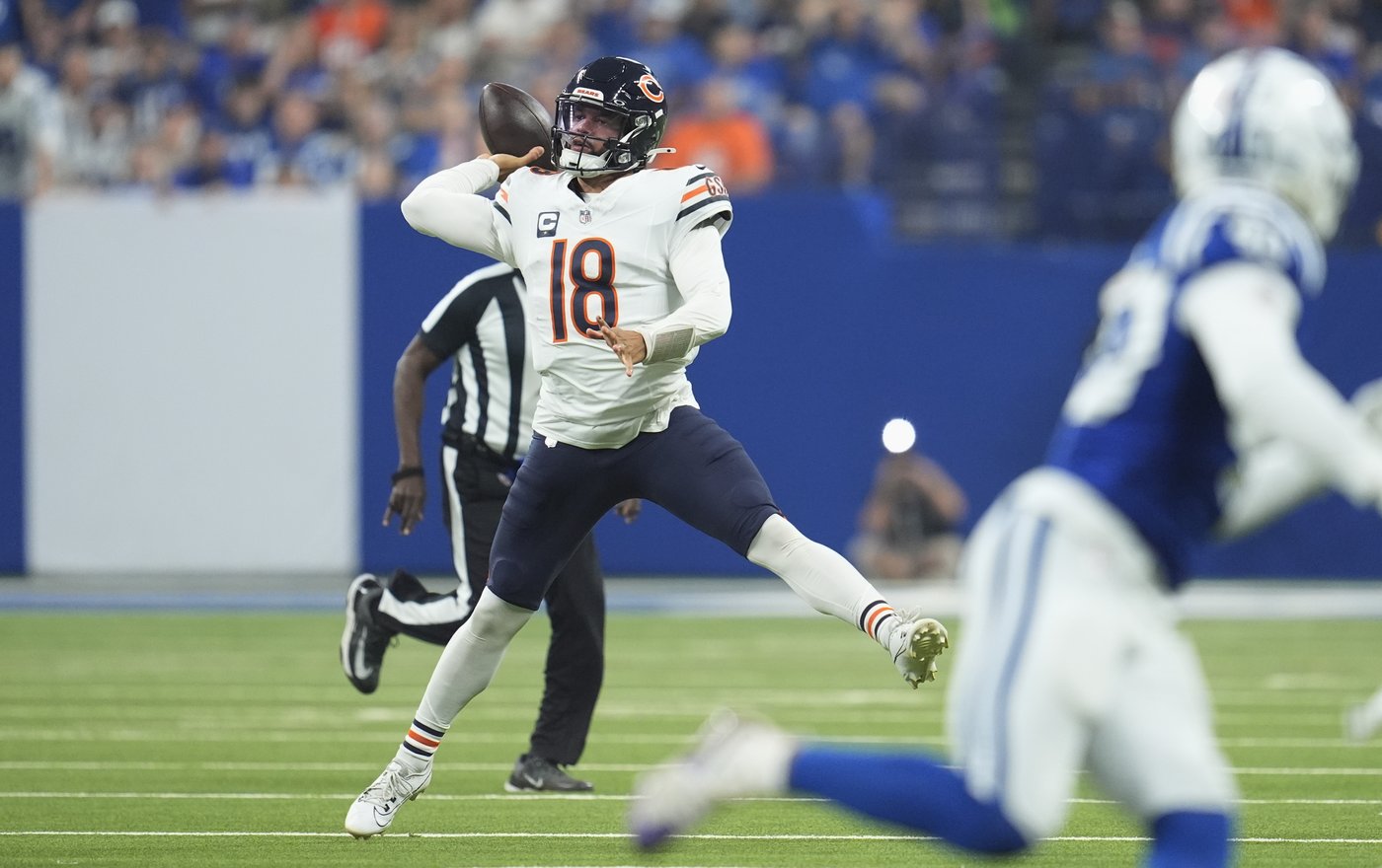 Caleb Williams and Bears offense upbeat over return of Keenan Allen to practice | iNFOnews.ca