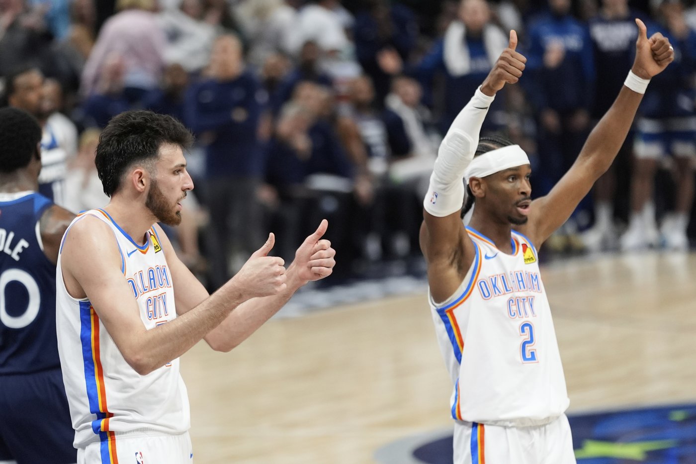 Shai's sidekicks Williams and Holmgren give Thunder a big boost in Game 4 win vs. T-wolves | iNFOnews.ca