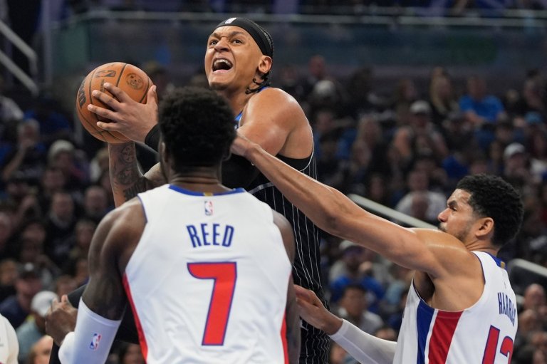 Banchero and Bane each score 25, Magic waste big lead but rally to top Pistons 113-105 for 2-1 lead | iNFOnews.ca
