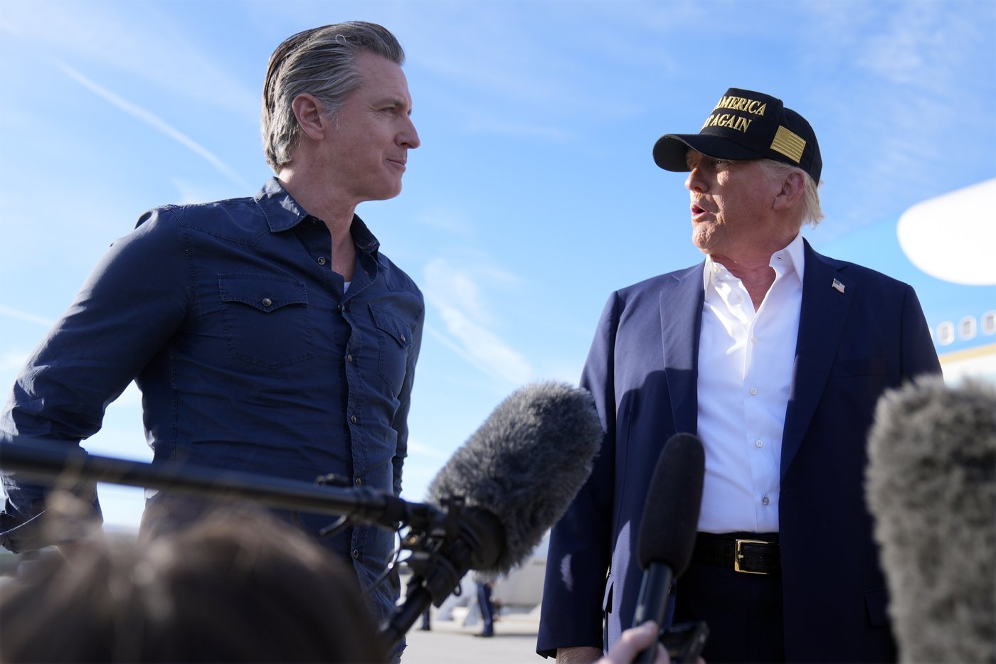 Trump proposes 'getting rid of FEMA' while touring disaster areas | iNFOnews.ca