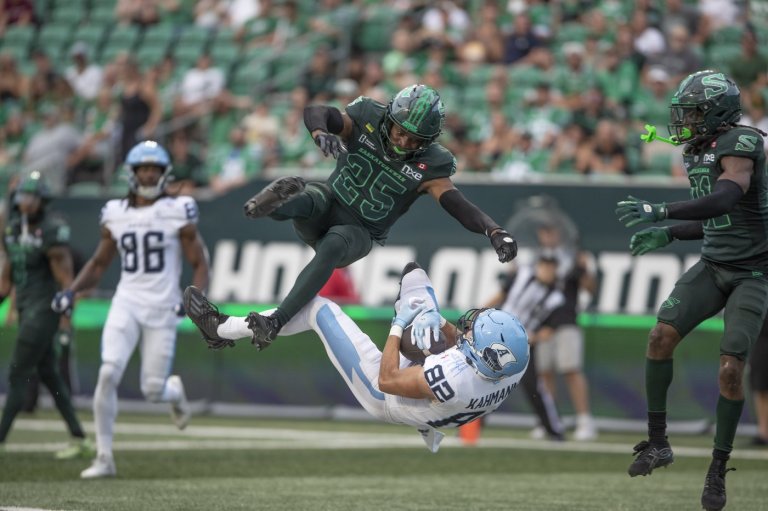 Roughriders cash in on Argos' costly miscues to post 28-24 win | iNFOnews.ca