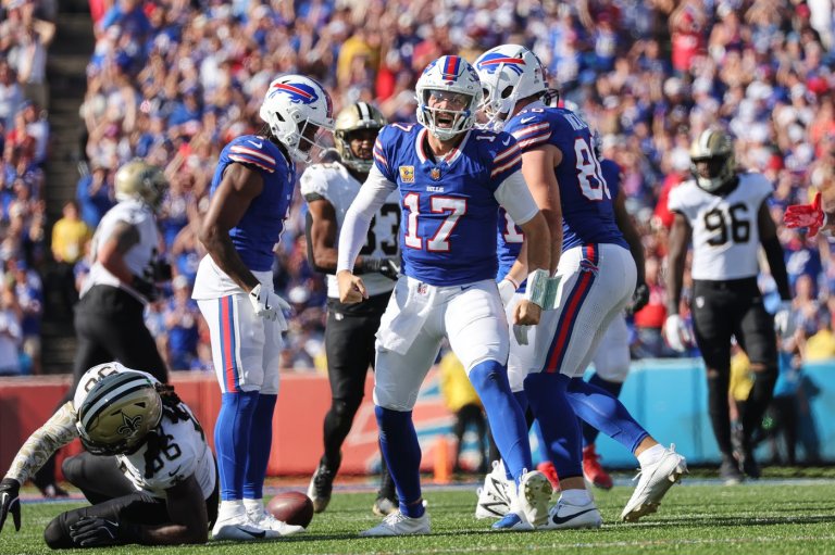 Josh Allen combines for 3 TDs and Bills improve to 4-0 with 31-19 victory over winless Saints | iNFOnews.ca