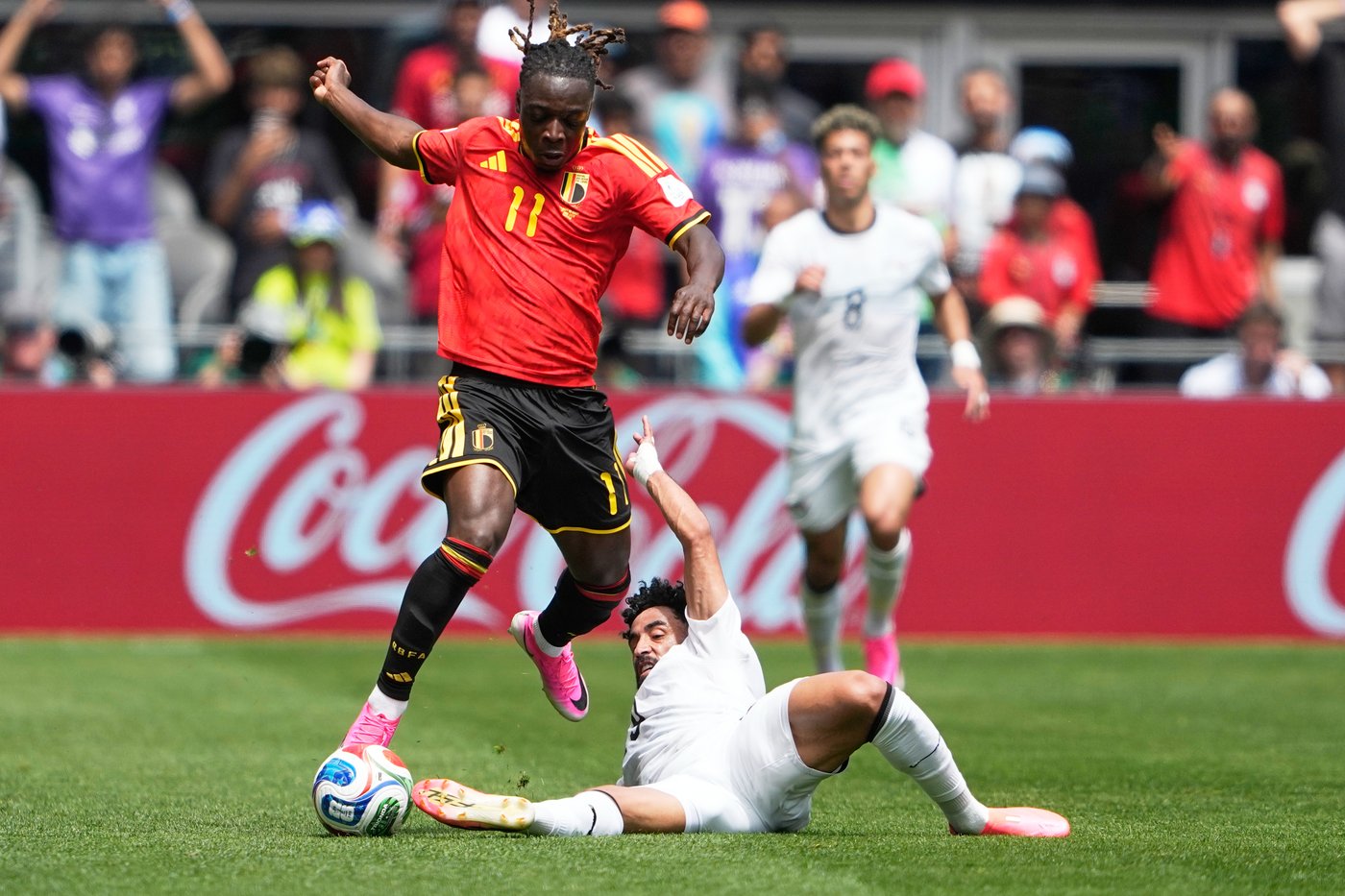 Belgium forward Jérémy Doku celebrates the birth of his son after commentator's criticism | iNFOnews.ca Belgium forward Jérémy Doku celebrates the birth of his son after commentator's criticism | iNFOnews.ca