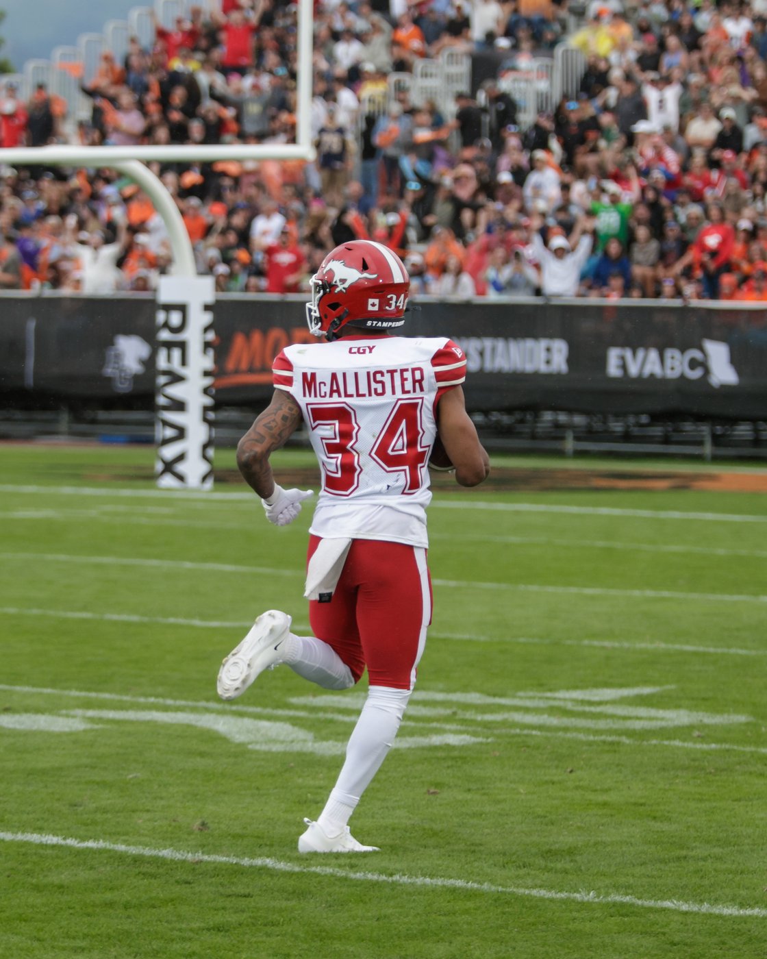 McAllister back in CFL groove as Stampeders prepare to host Argonauts | iNFOnews.ca