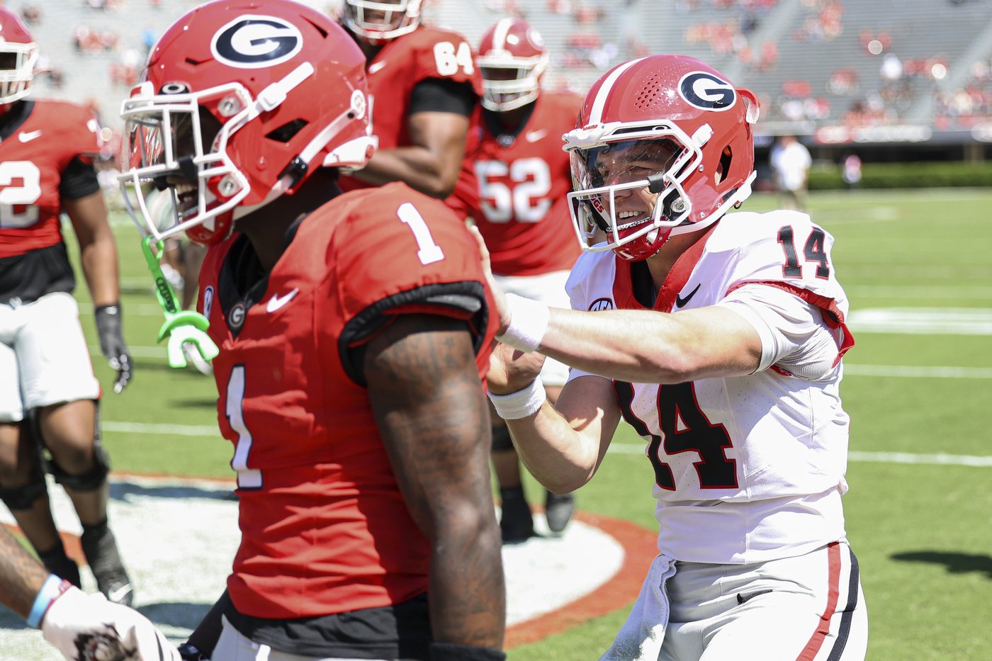 Gunner Stockton strengthens hold on Georgia starting quarterback job with strong spring practice | iNFOnews.ca