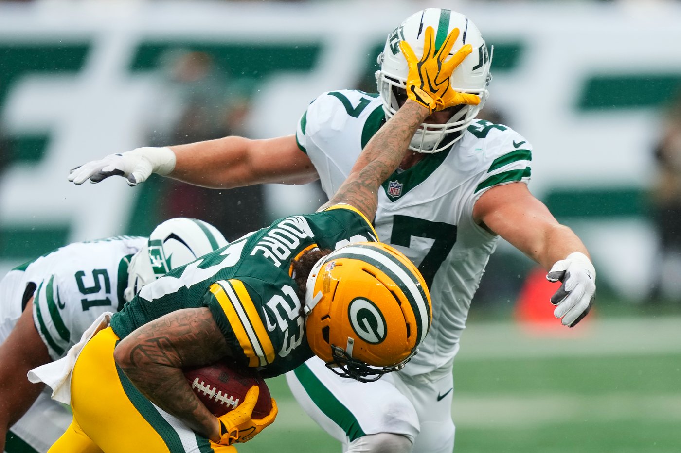 A 10-point lead with 11 minutes left quickly unravels in Jets' stunning overtime loss to Packers | iNFOnews.ca A 10-point lead with 11 minutes left quickly unravels in Jets' stunning overtime loss to Packers | iNFOnews.ca