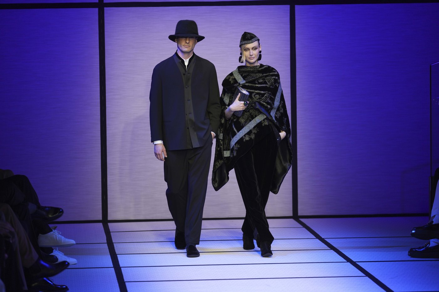 Giorgio Armani shines at Milan Fashion Week with shimmering menswear collection | iNFOnews.ca