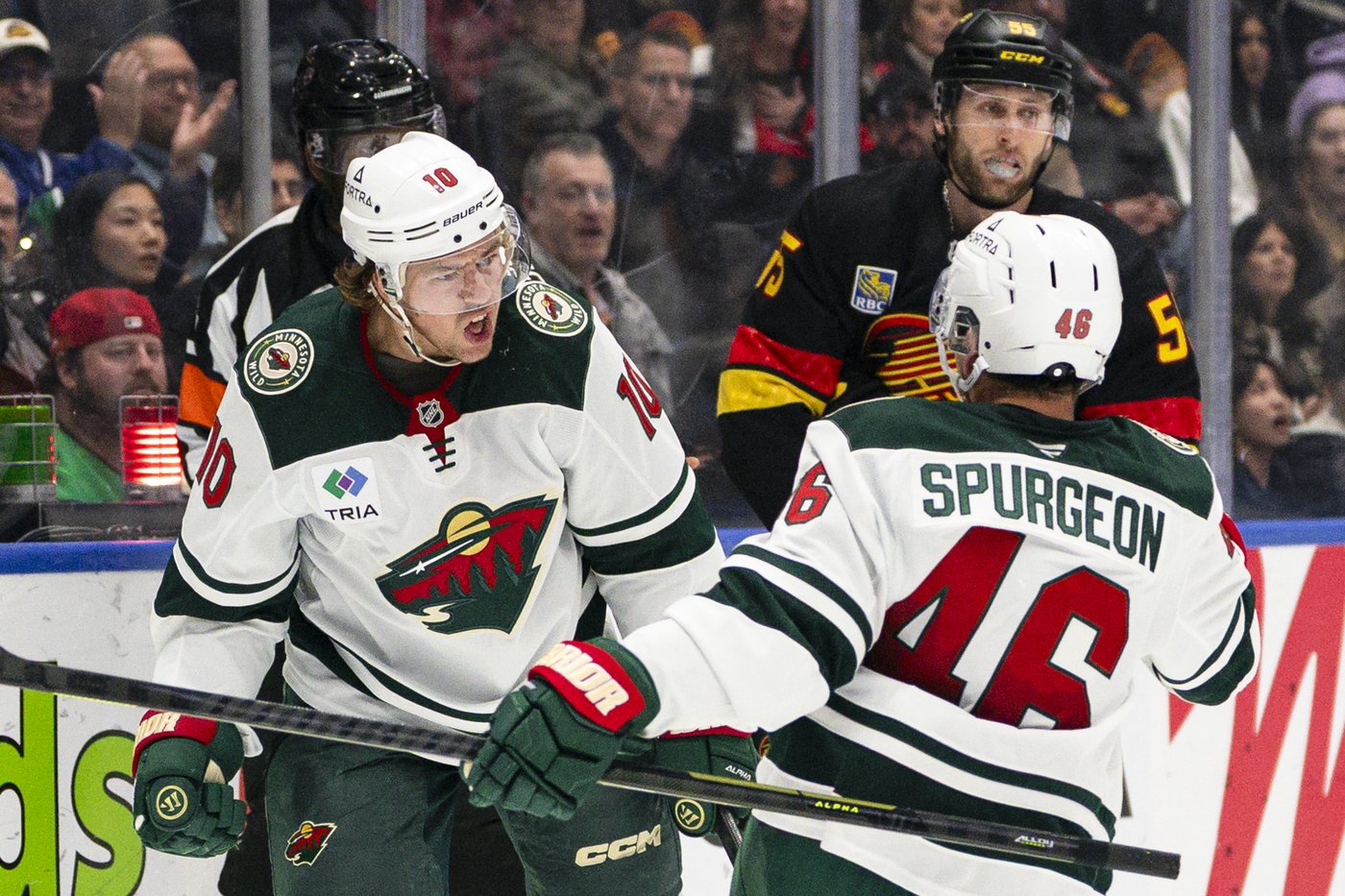 Hughes scores in return to Vancouver, Minnesota Wild down Canucks 4-2 | iNFOnews.ca Hughes scores in return to Vancouver, Minnesota Wild down Canucks 4-2 | iNFOnews.ca