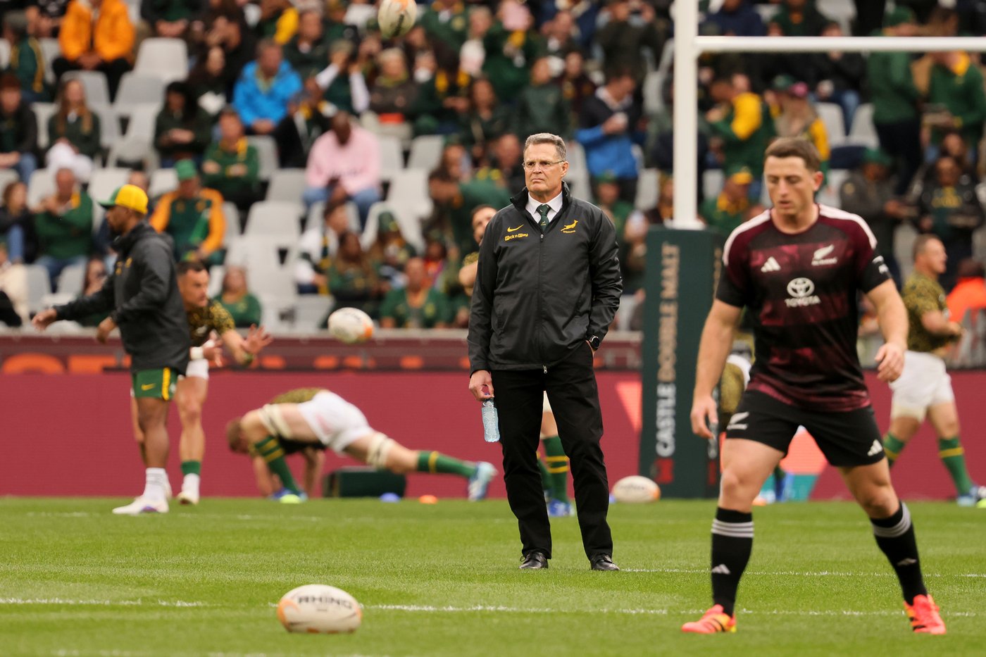 Erasmus relieved the pressure flipped onto Rennie after tying Springboks-All Blacks series | iNFOnews.ca