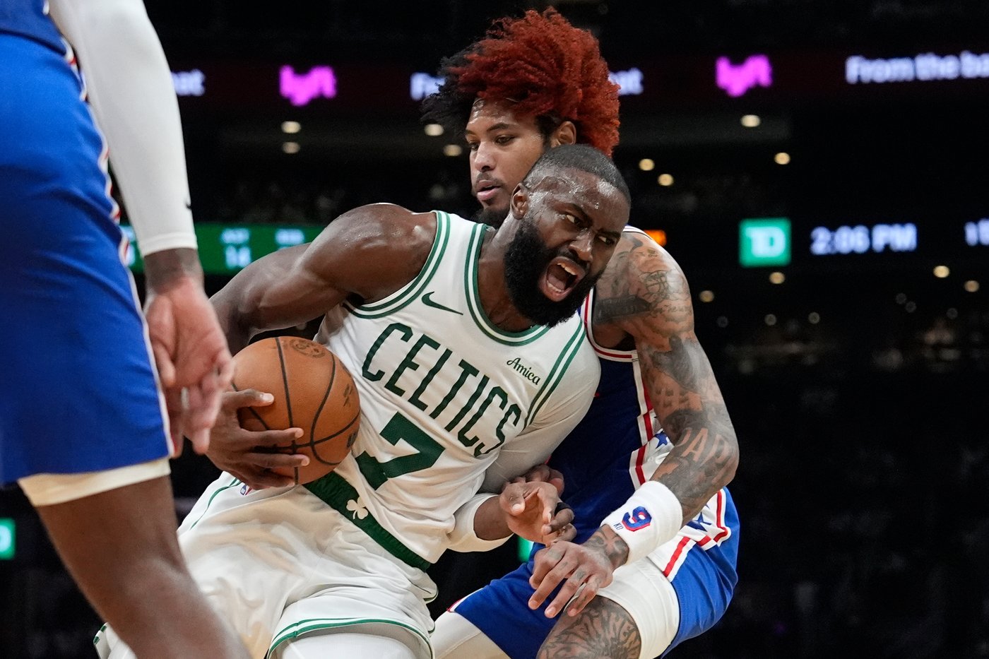 Jayson Tatum has strong return to playoffs for Celtics, who rout 76ers 123-91 in Game 1 | iNFOnews.ca Jayson Tatum has strong return to playoffs for Celtics, who rout 76ers 123-91 in Game 1 | iNFOnews.ca