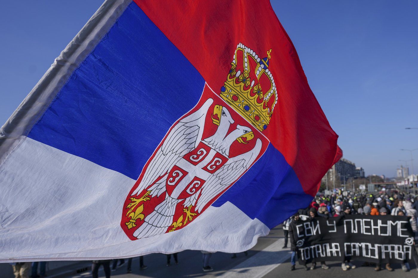 Serbian protesters block key bridge, roads to mark 100 days since deadly canopy collapse | iNFOnews.ca Serbian protesters block key bridge, roads to mark 100 days since deadly canopy collapse | iNFOnews.ca