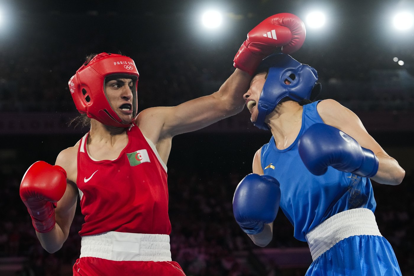 Algerian boxer Khelif says she's not intimidated by Trump and targets second Olympic gold in LA | iNFOnews.ca