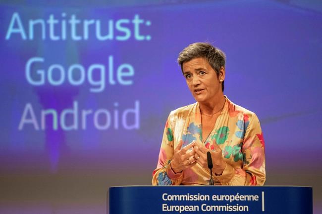 EU ruling against Google opens 'opportunity,' rival says | iNFOnews.ca