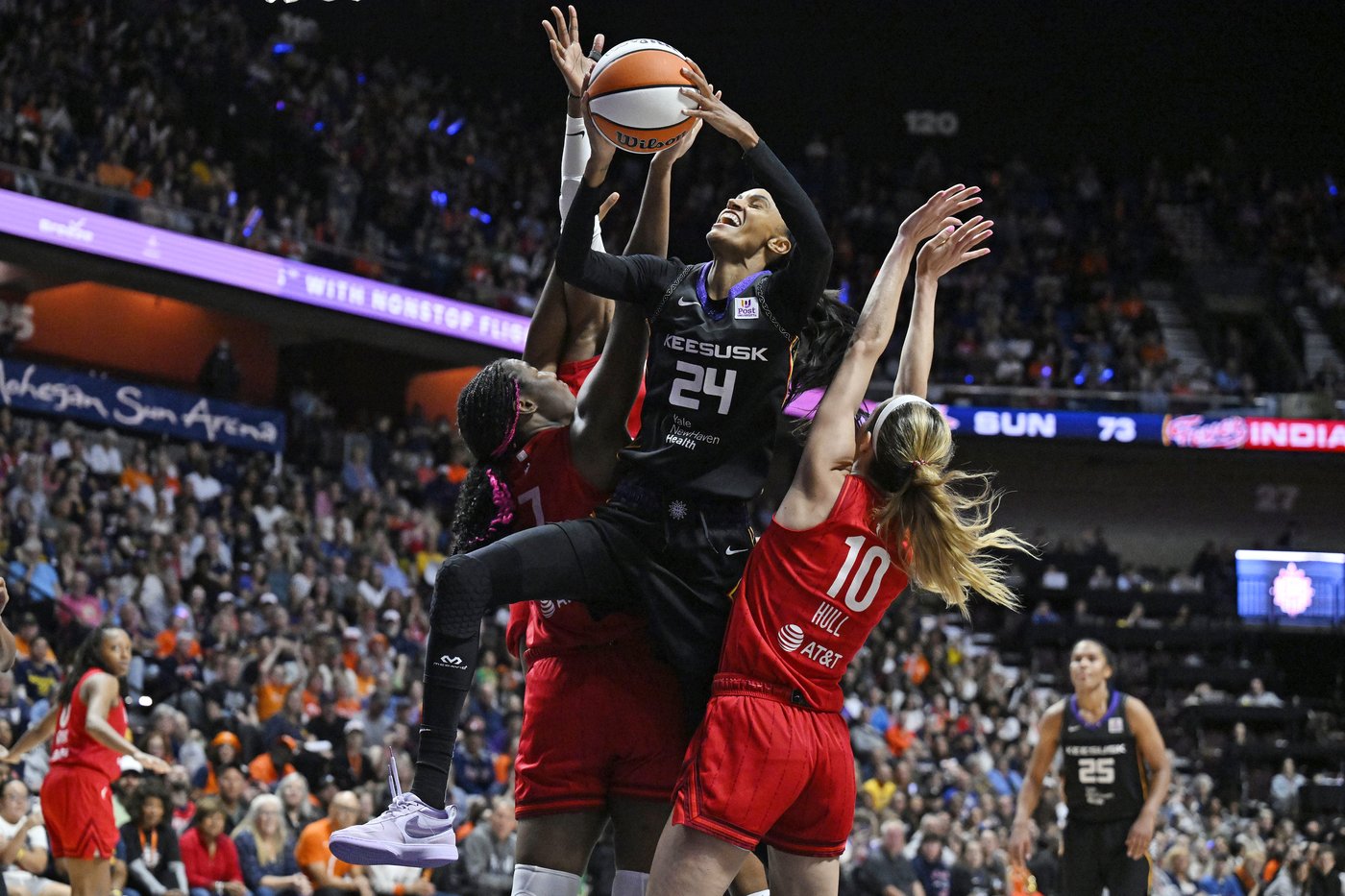 Alyssa Thomas helps the Connecticut Sun eliminate Caitlin Clark and the Indiana Fever from playoffs | iNFOnews.ca Alyssa Thomas helps the Connecticut Sun eliminate Caitlin Clark and the Indiana Fever from playoffs | iNFOnews.ca