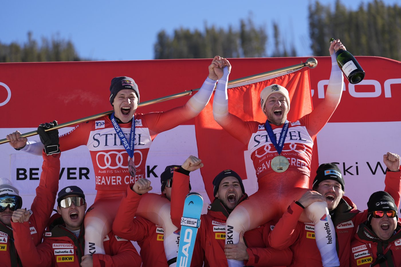 Murisier claims 1st World Cup win by taking men's downhill, Canada's Crawford fourth | iNFOnews.ca