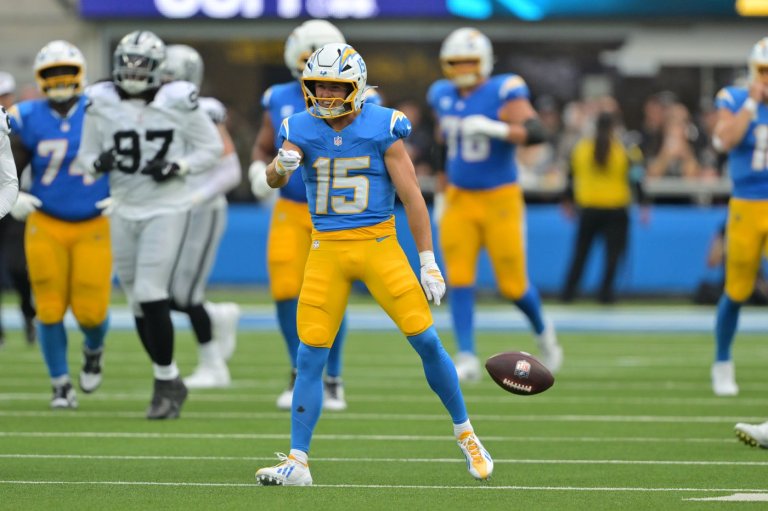 Chargers receiver Ladd McConkey misses practice because of foot injury | iNFOnews.ca