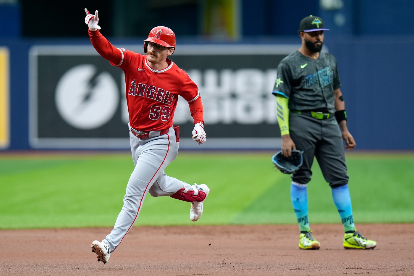 Wade Meckler hits his first grand slam to help the Angels rout the Rays 14-3 | iNFOnews.ca