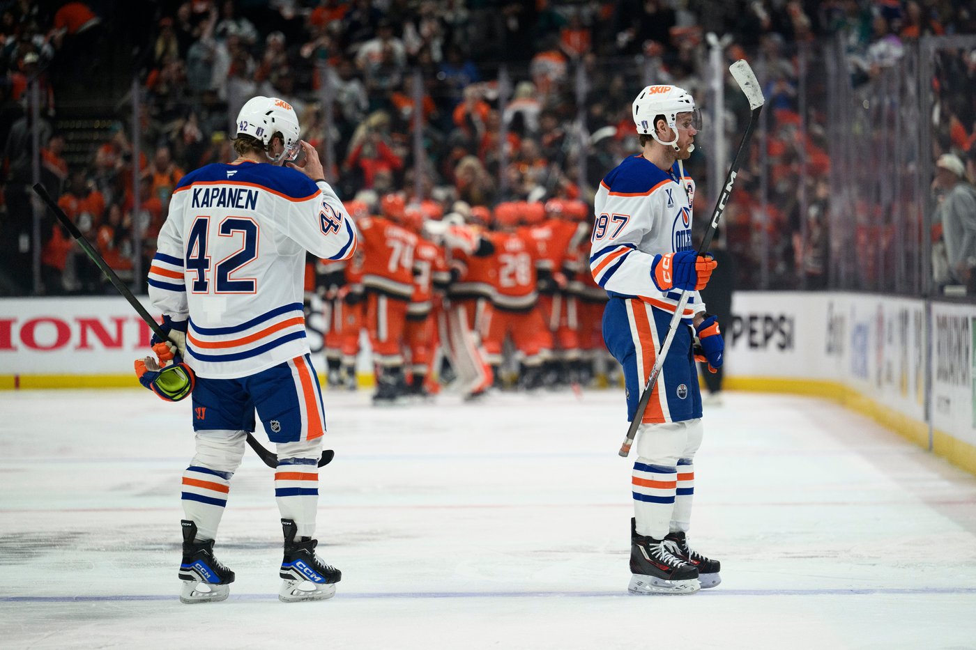 Oilers on the brink of elimination after 4-3 overtime loss to Ducks, trail series 3-1 | iNFOnews.ca Oilers on the brink of elimination after 4-3 overtime loss to Ducks, trail series 3-1 | iNFOnews.ca