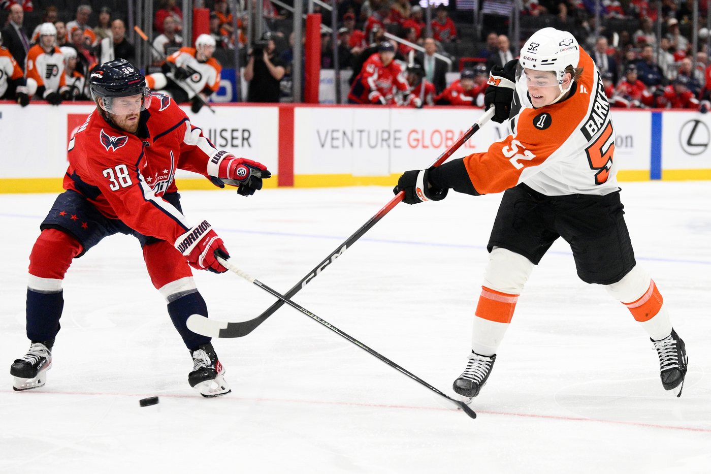 Alex Ovechkin scores twice, hitting 30 goals for 20th season, as Capitals beat Flyers 6-4 | iNFOnews.ca