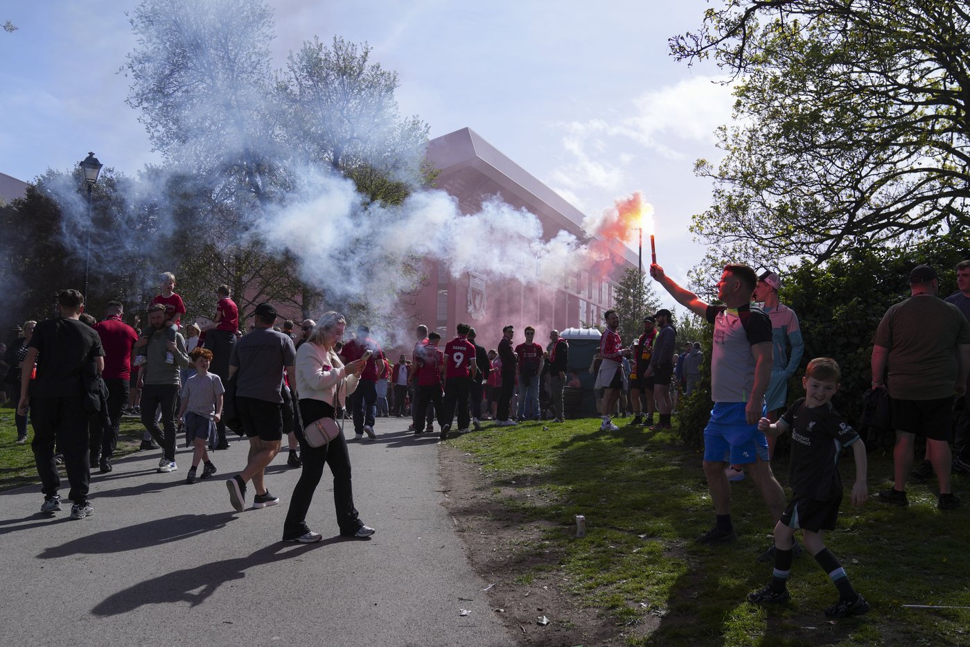 PHOTO COLLECTION: Liverpool Clinch Premier League Title | iNFOnews.ca