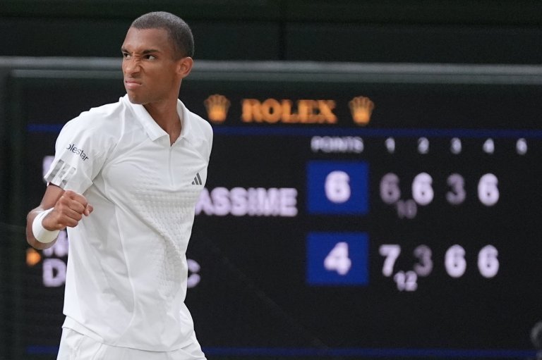 Auger-Aliassime loses five-set marathon to Djokovic at Wimbledon quarterfinals | iNFOnews.ca