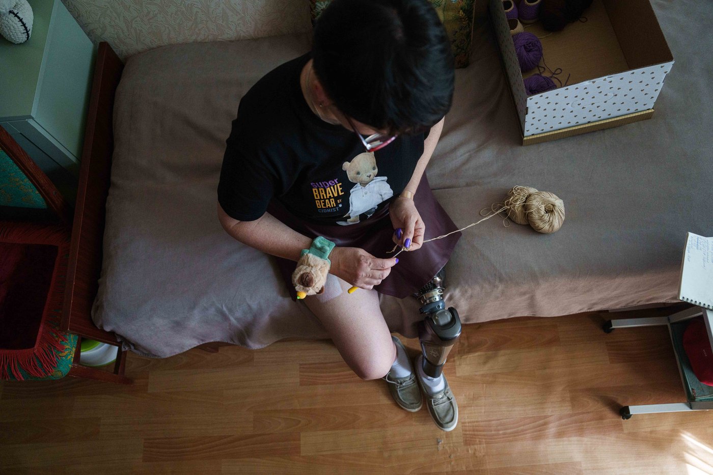 For one Ukrainian war amputee, rebuilding is painful after a Russian strike killed her husband | iNFOnews.ca For one Ukrainian war amputee, rebuilding is painful after a Russian strike killed her husband | iNFOnews.ca