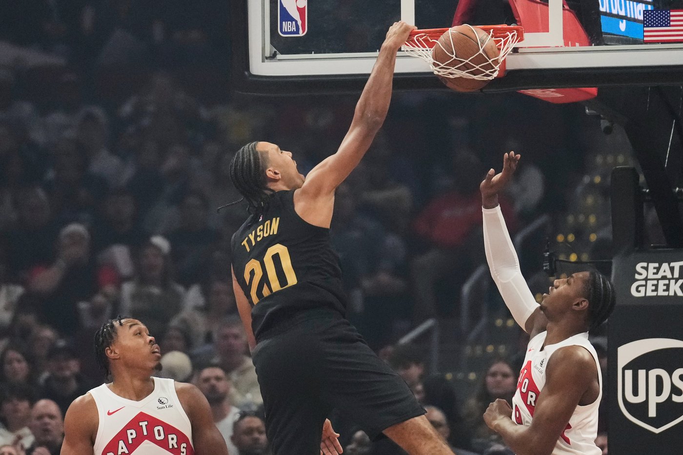 Jamison Battle scores 20 points and hits key pair of 3s as Raptors beat Cavs 112-101 | iNFOnews.ca Jamison Battle scores 20 points and hits key pair of 3s as Raptors beat Cavs 112-101 | iNFOnews.ca