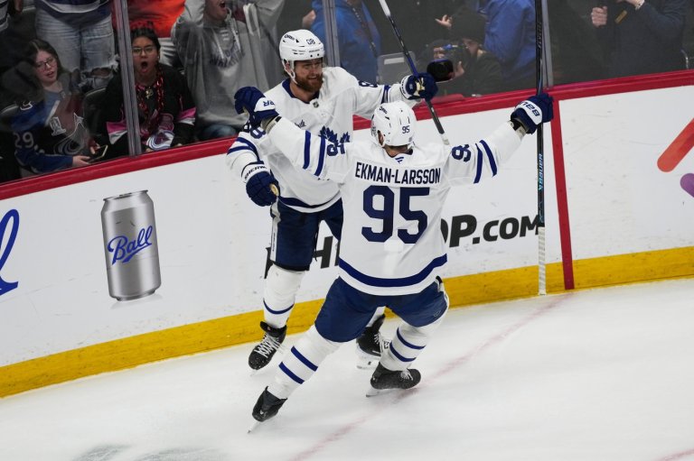 Nylander's OT goal gives Leafs 4-3 victory, snaps Avalanche's 17-game home win streak | iNFOnews.ca