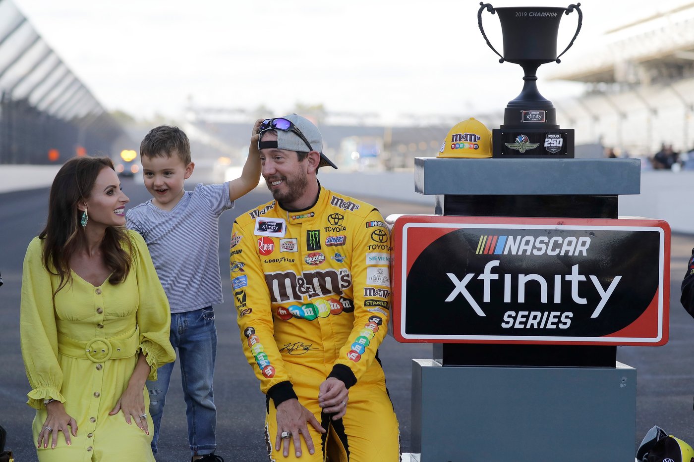 Busch's wife, Samantha, and kids thank fans for their support following his unexpected death at 41 | iNFOnews.ca Busch's wife, Samantha, and kids thank fans for their support following his unexpected death at 41 | iNFOnews.ca