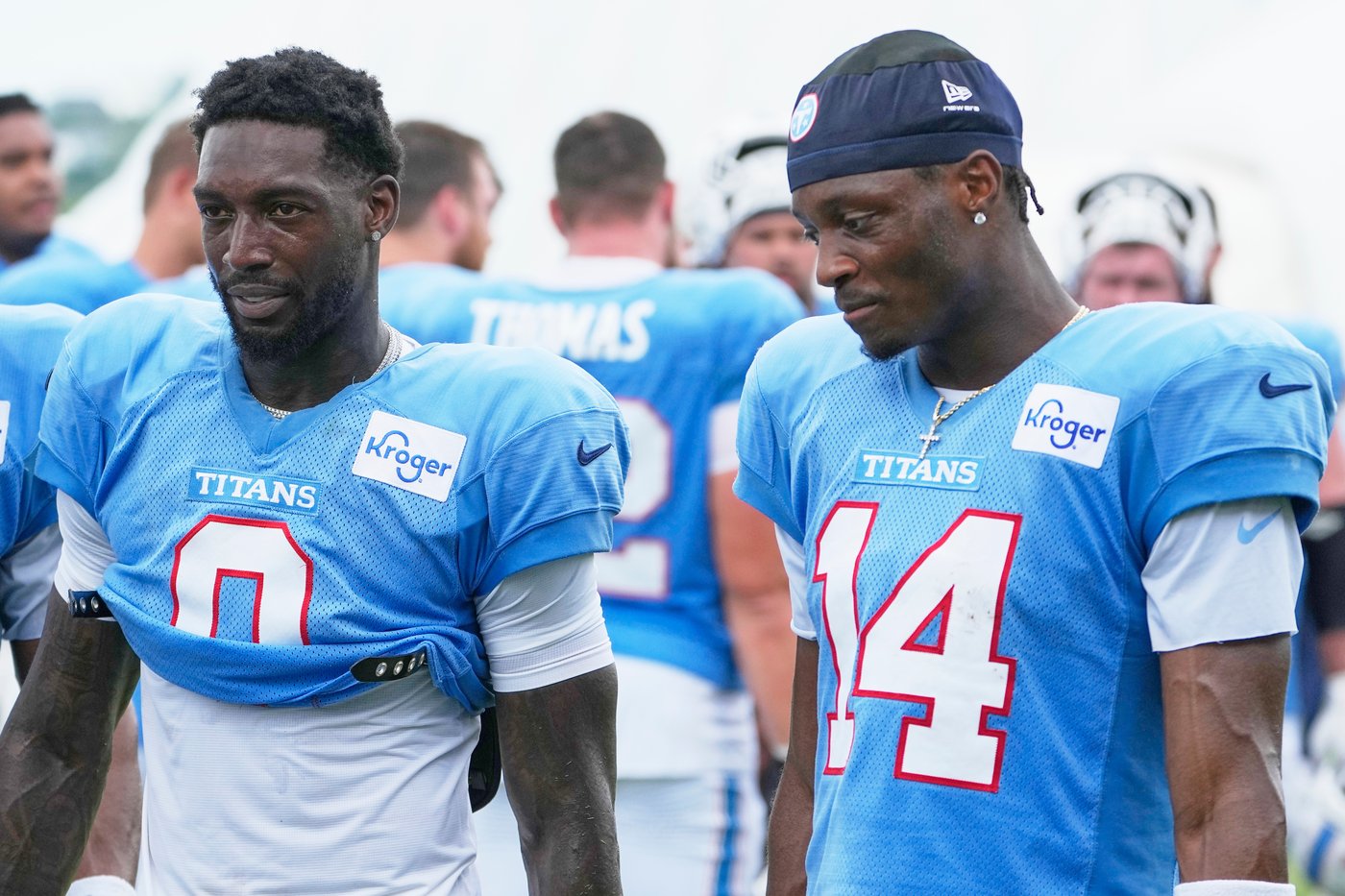 Receiver Carnell Tate leans on Calvin Ridley as Titans rookie learns new offense | iNFOnews.ca Receiver Carnell Tate leans on Calvin Ridley as Titans rookie learns new offense | iNFOnews.ca