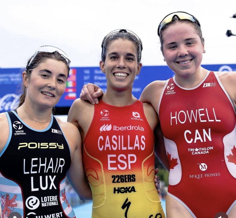 Canadian triathlete Howell reaches World Triathon Cup podium for first time | iNFOnews.ca