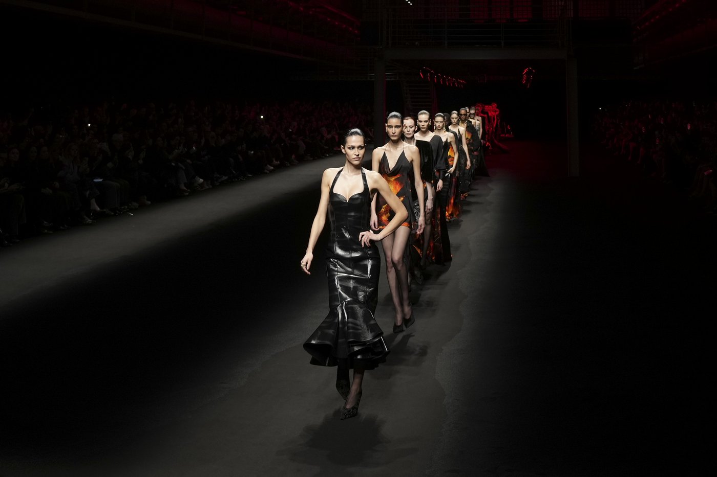 Roberto Cavalli ignites Milan runway with fiery creations inspired by ancient Pompeii | iNFOnews.ca