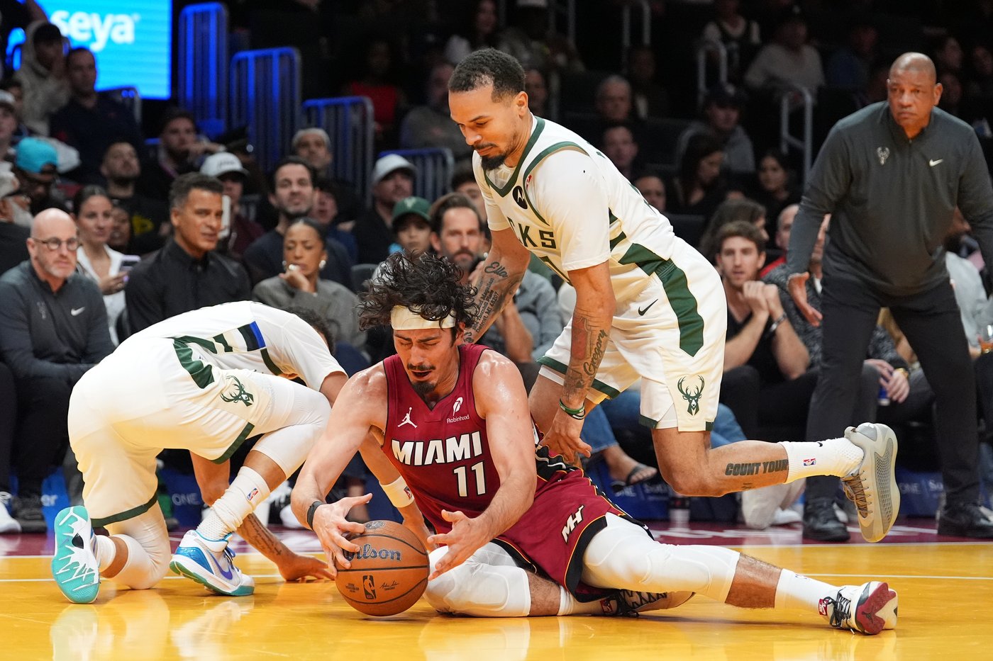 Erik Spoelstra gets 800th win, Tyler Herro scores 29 and Heat edge Bucks in NBA Cup matchup | iNFOnews.ca Erik Spoelstra gets 800th win, Tyler Herro scores 29 and Heat edge Bucks in NBA Cup matchup | iNFOnews.ca