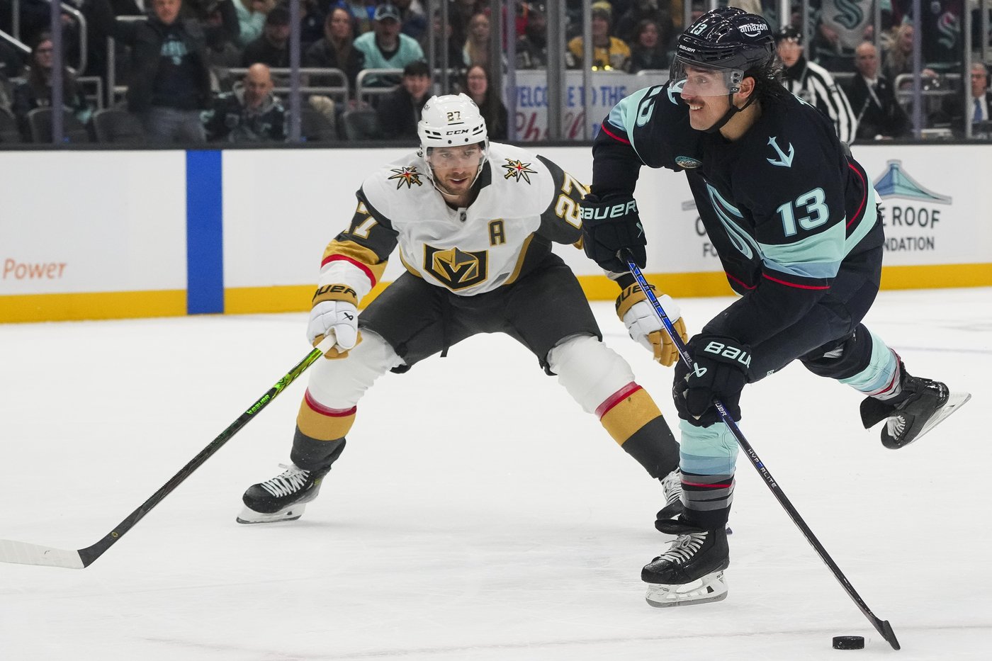 McCann scores in OT as Kraken beat Golden Knights 4-3 | iNFOnews.ca