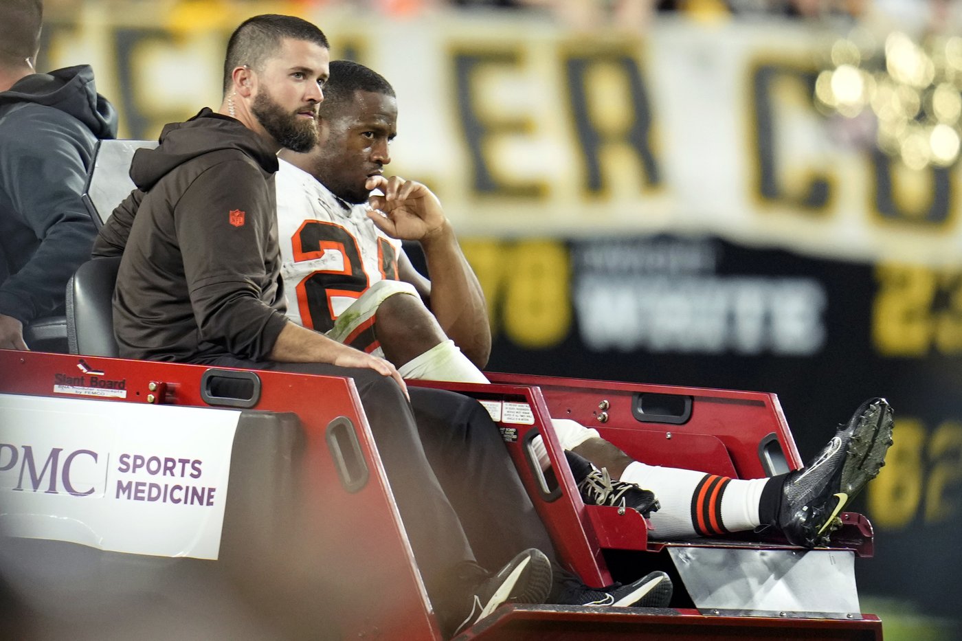 Browns' Chubb facing Steelers for first time since suffering career-threatening knee injury in 2023 | iNFOnews.ca