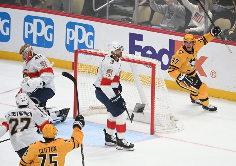 Rakell scores twice, Crosby has a goal and two assists as the Penguins beat the Panthers 5-2 | iNFOnews.ca