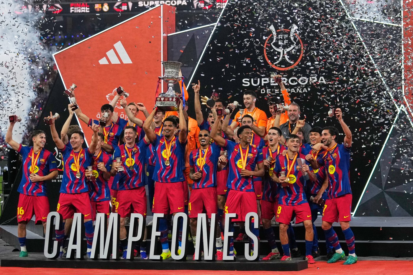 Barcelona beats Real Madrid again to win Spanish Super Cup in Saudi Arabia clasico | iNFOnews.ca